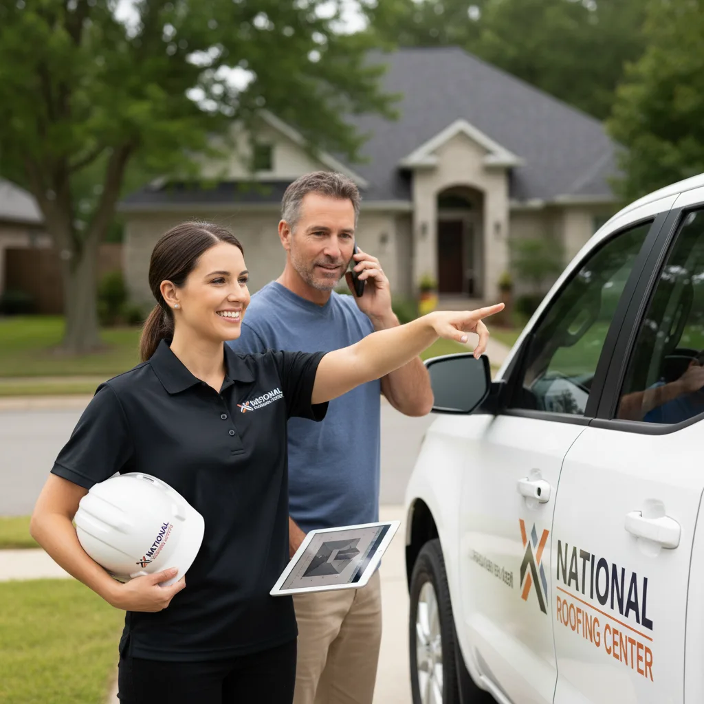 National Roofing Center customer support in Heath
