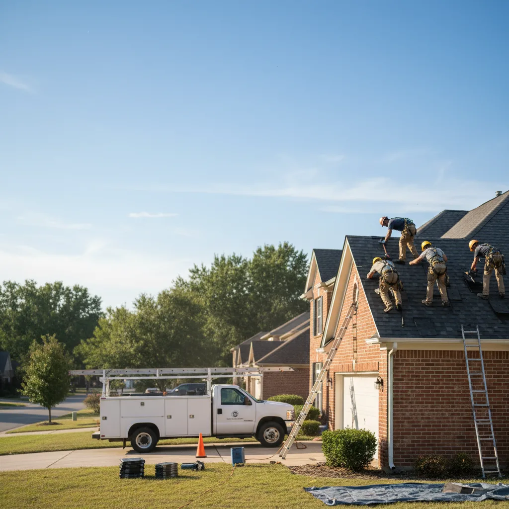 Roof Repair in Heath